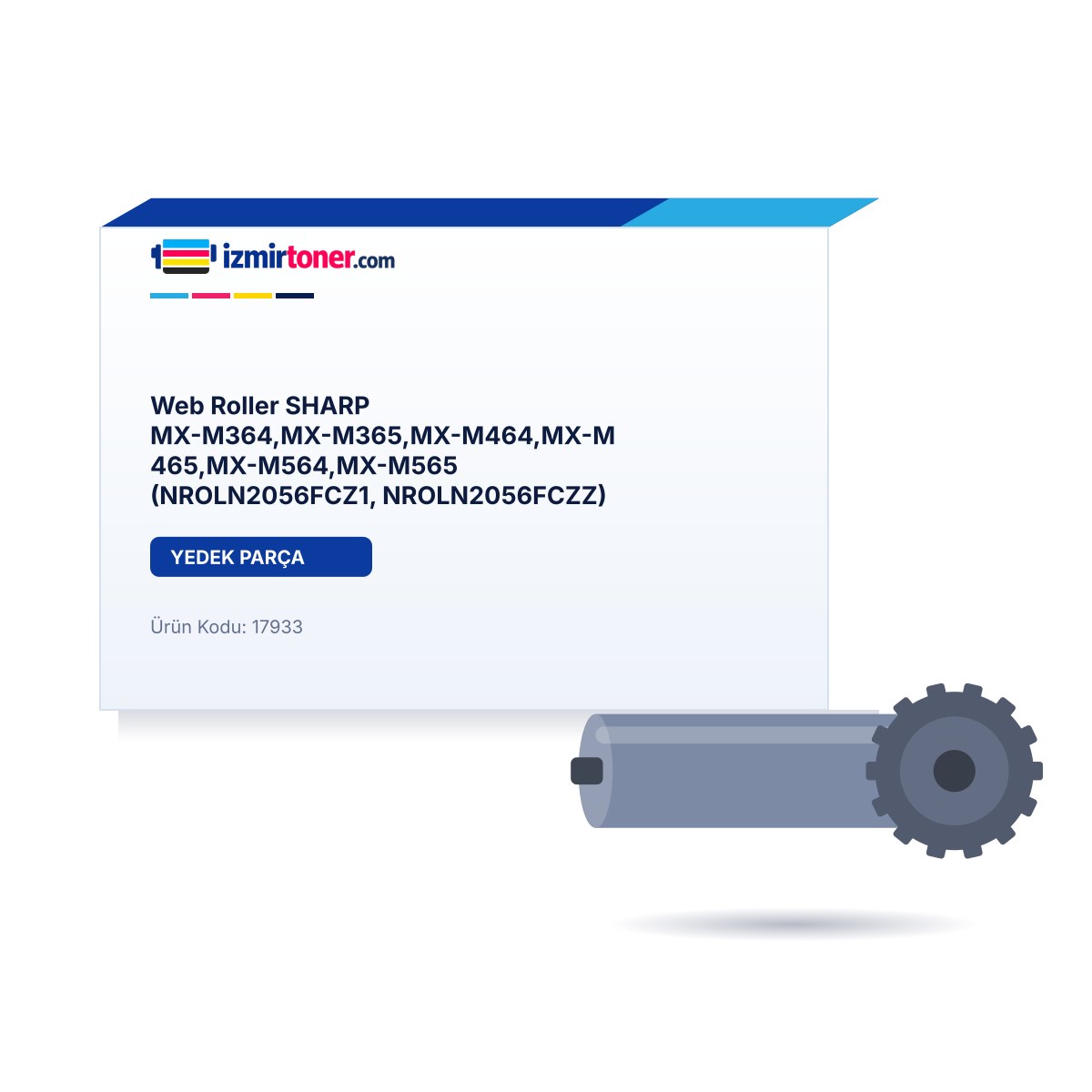 Web Roller SHARP MX-M364,MX-M365,MX-M464,MX-M465,MX-M564,MX-M565 (NROLN2056FCZ1, NROLN2056FCZZ) görsel 1