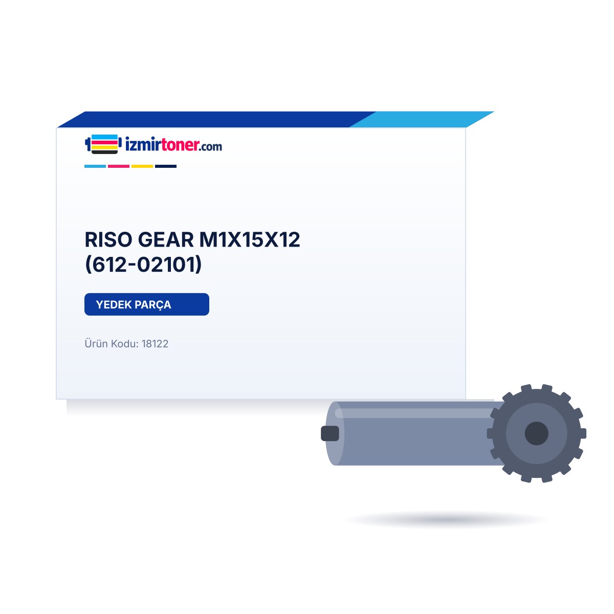 RISO GEAR M1X15X12 (612-02101)