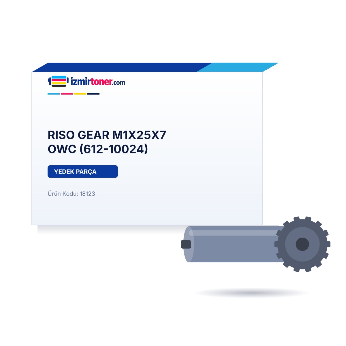 RISO GEAR M1X25X7 OWC (612-10024)