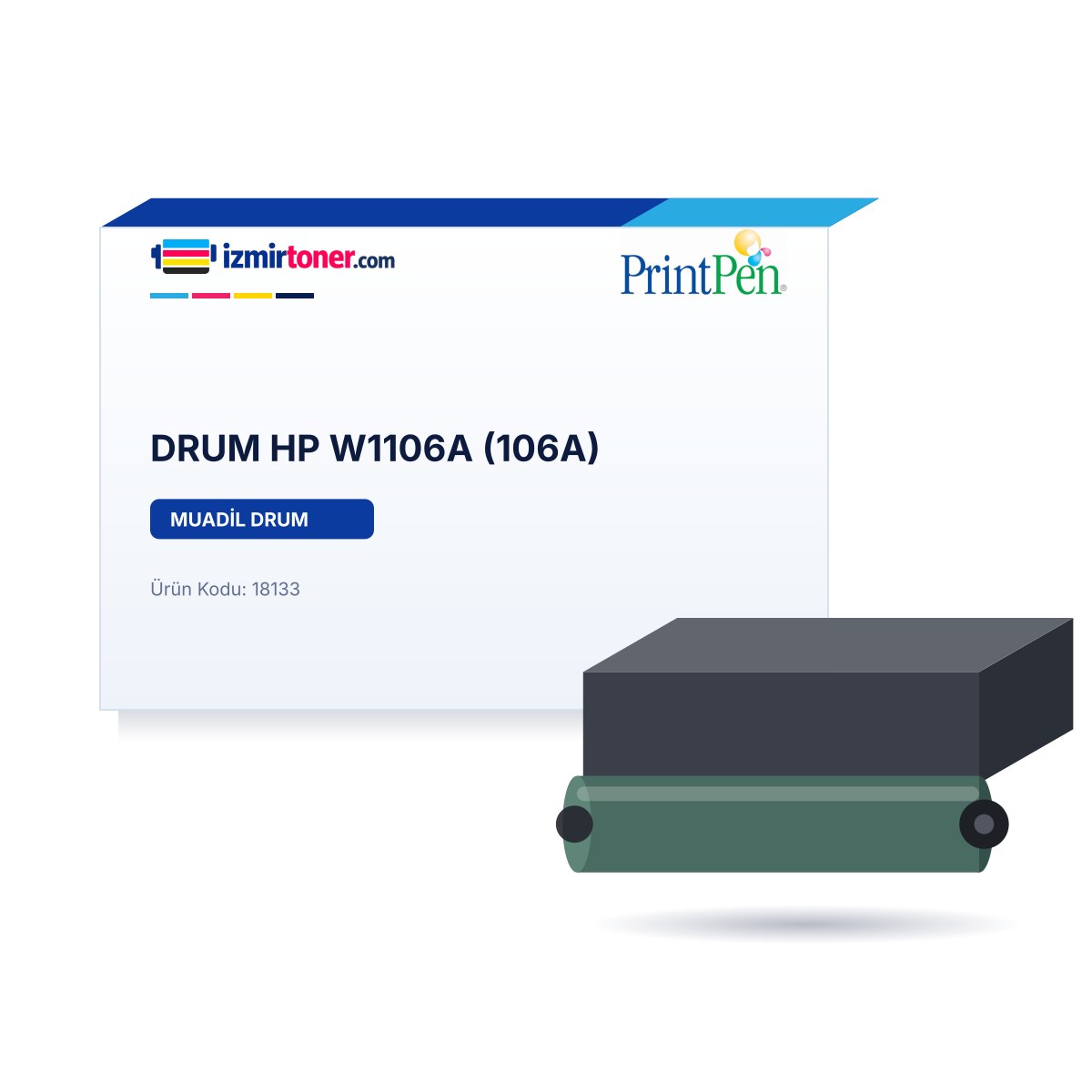 DRUM HP W1106A (106A) görsel 1