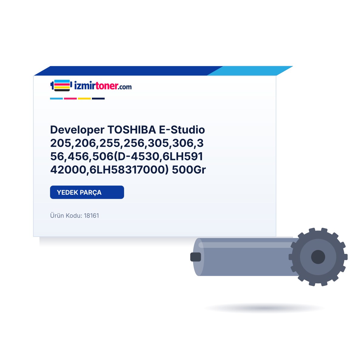 Developer TOSHIBA E-Studio 205,206,255,256,305,306,356,456,506(D-4530,6LH59142000,6LH58317000) 500Gr